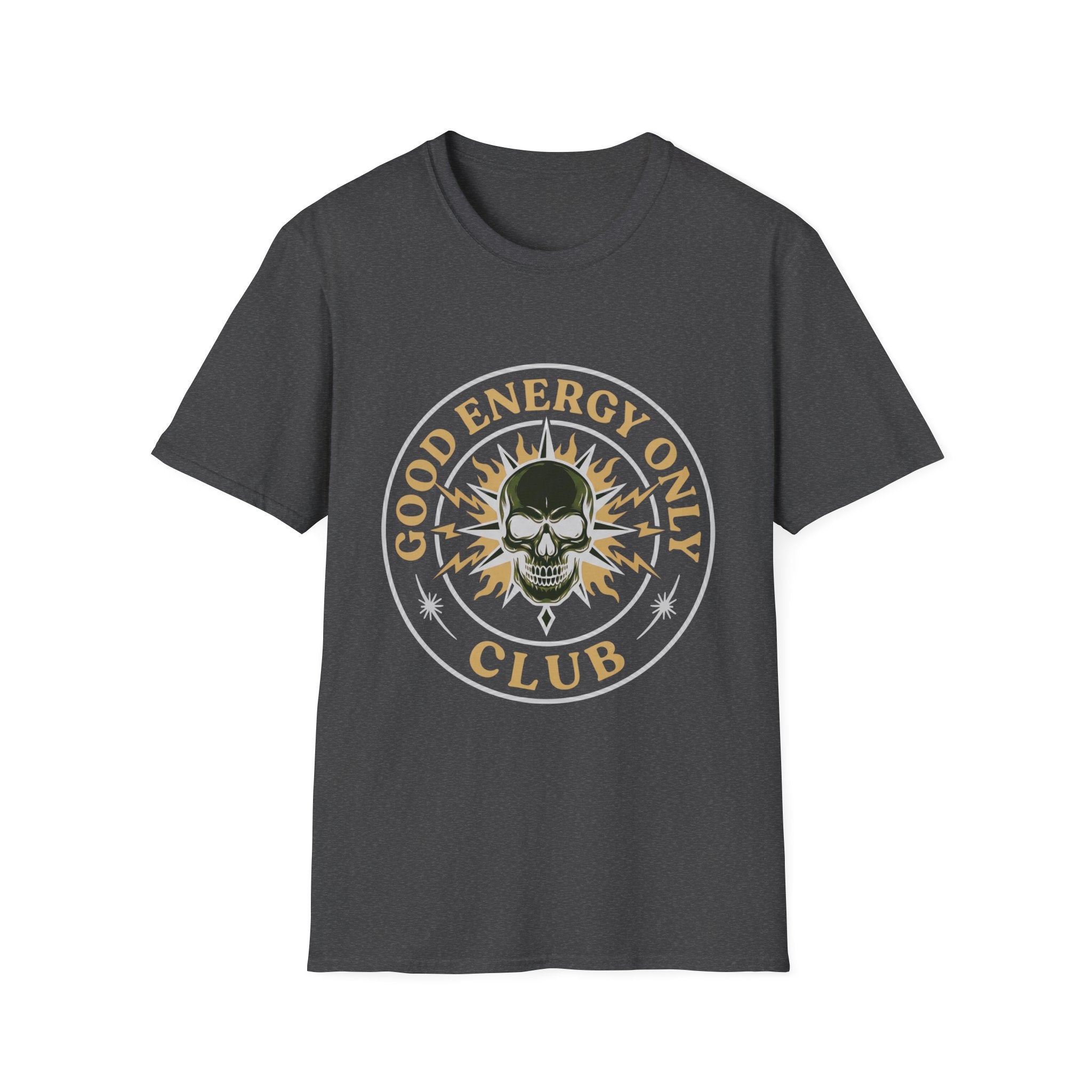Good Energy Only Club Rock Skull