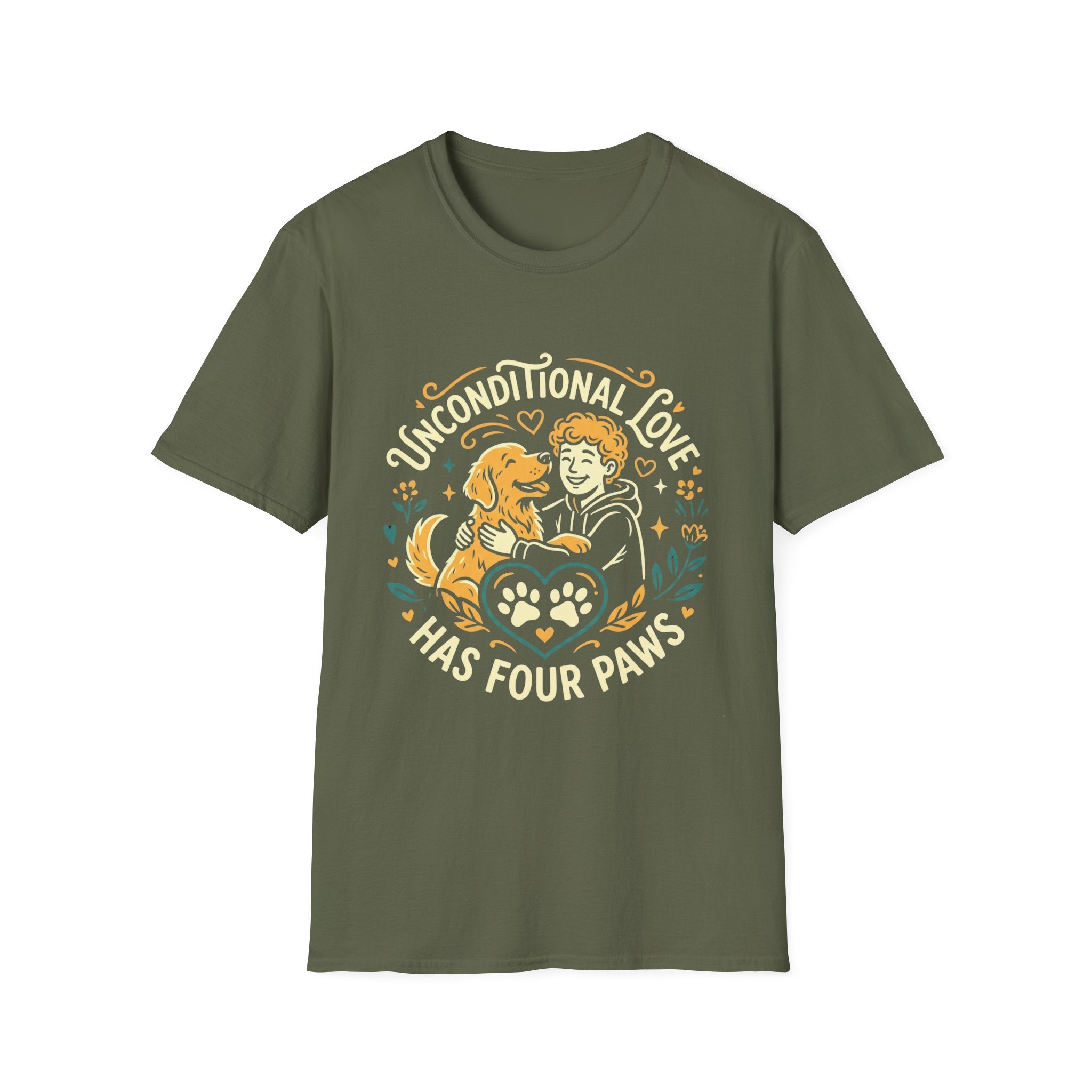 Unconditional Love Has Four Paws - Tee