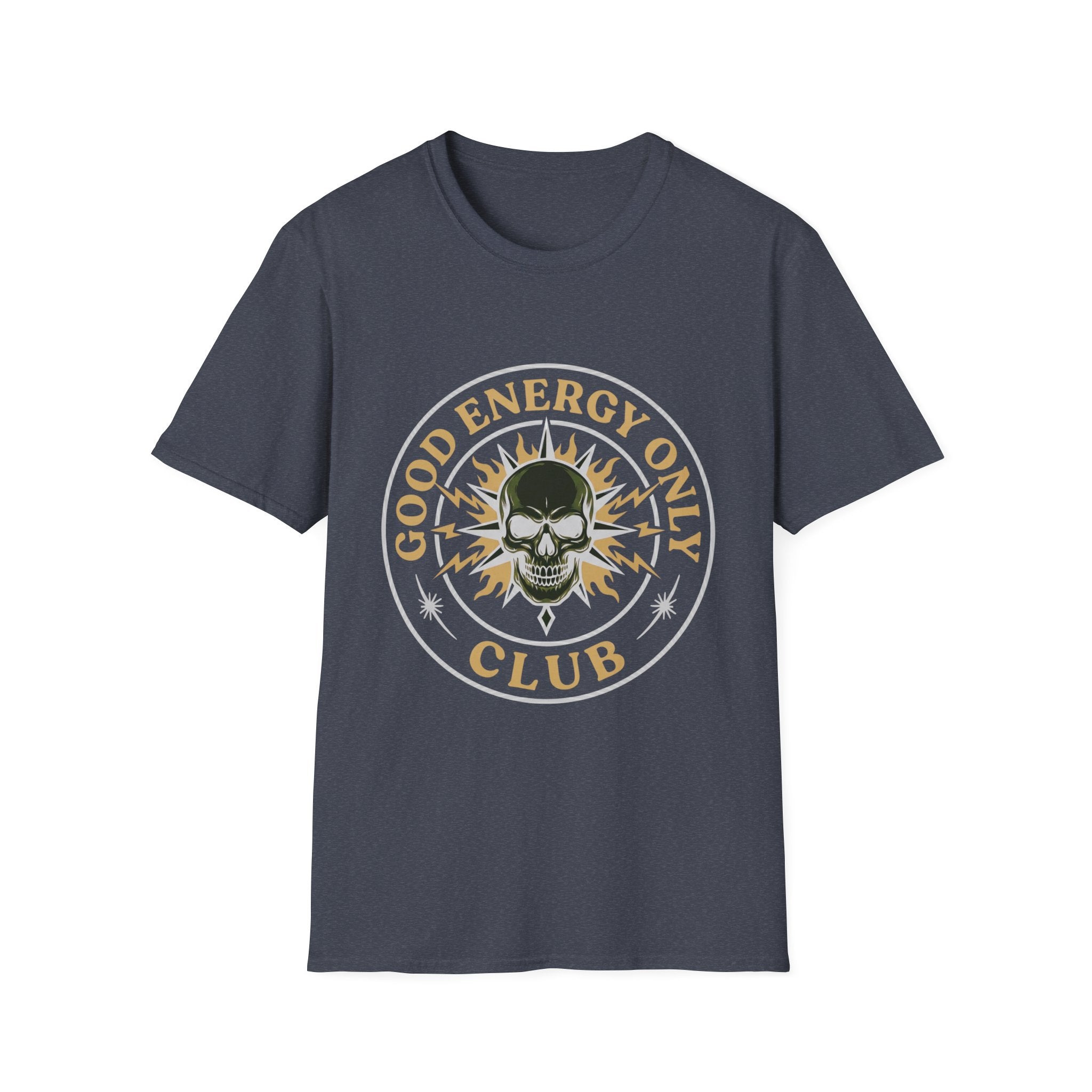 Good Energy Only Club Rock Skull