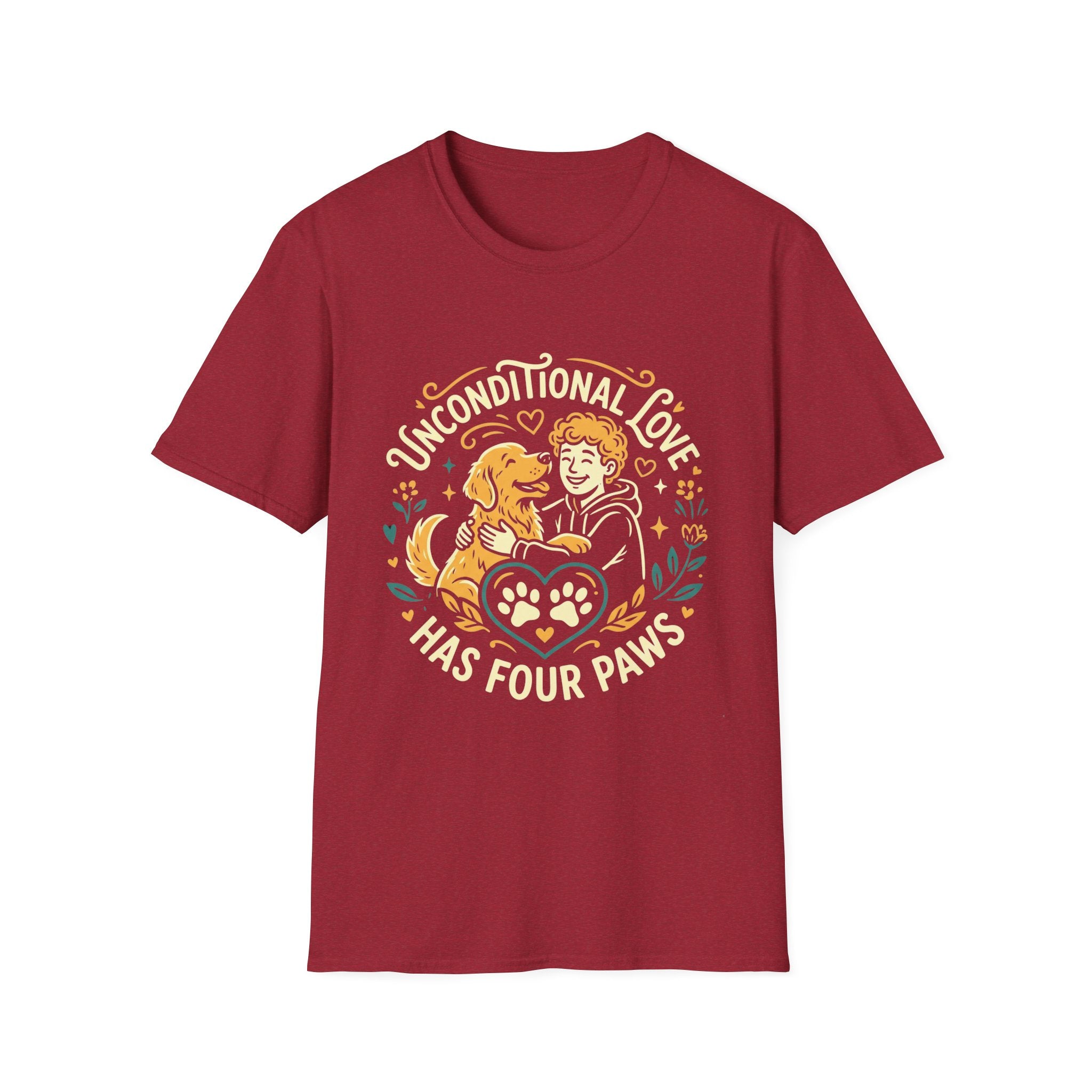 Unconditional Love Has Four Paws - Tee