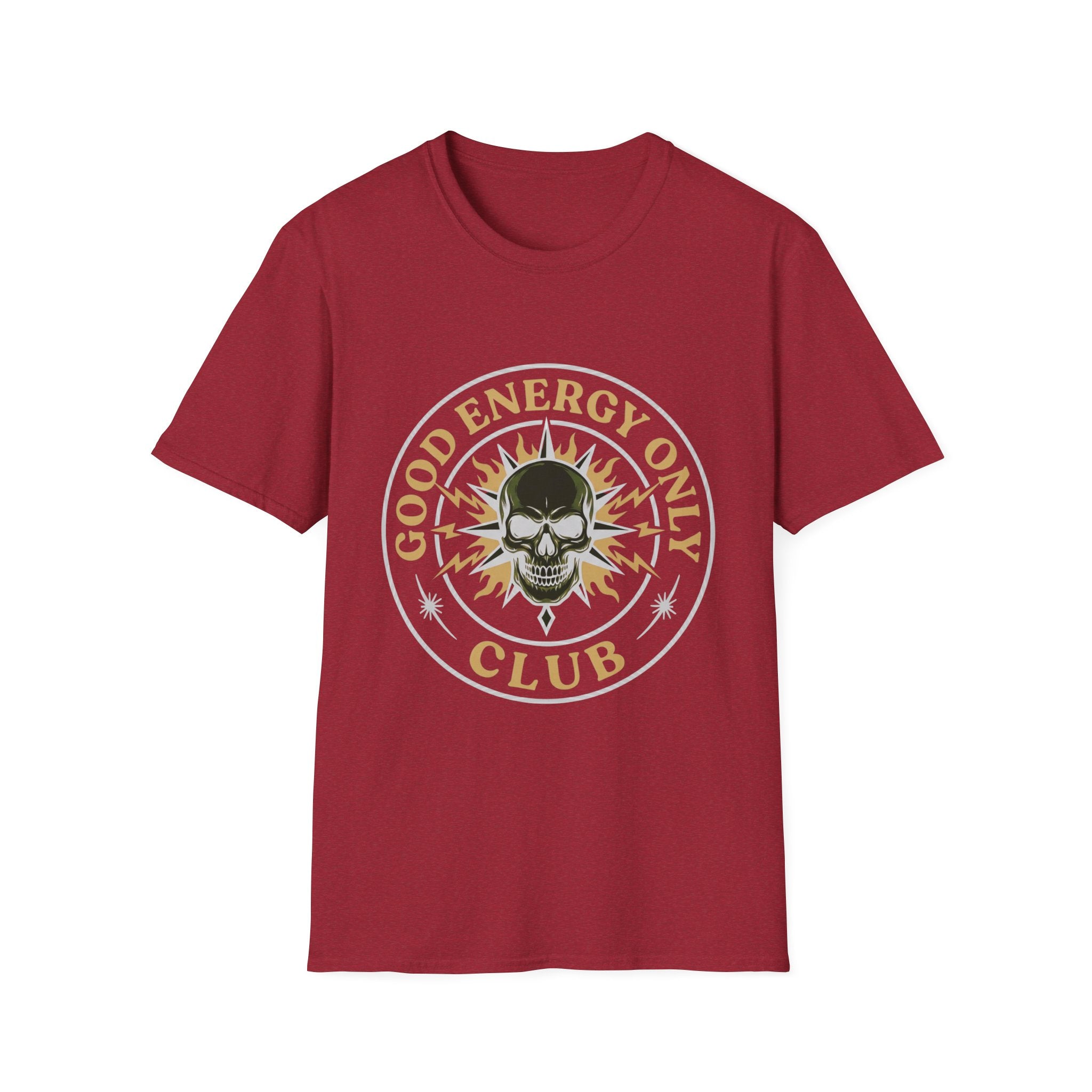 Good Energy Only Club Rock Skull