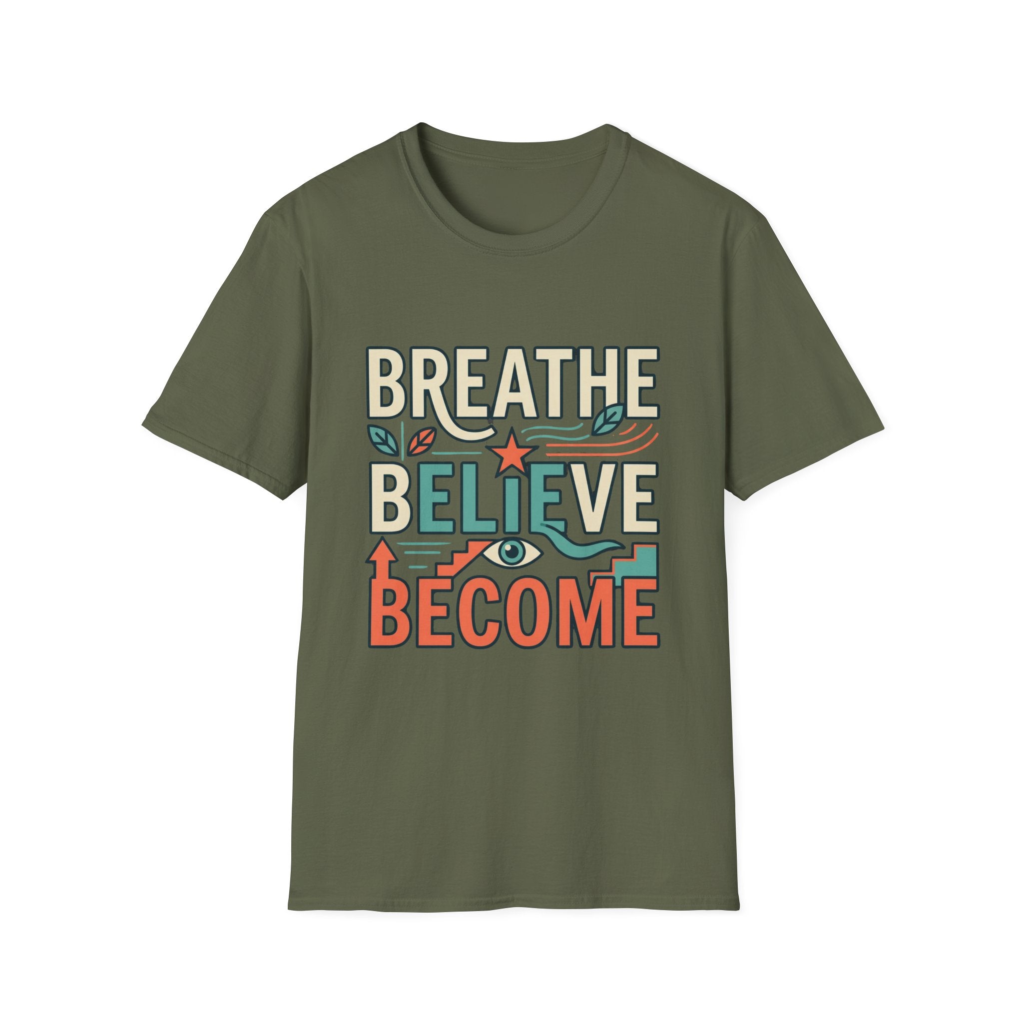 Breathe Believe Become -  Tee