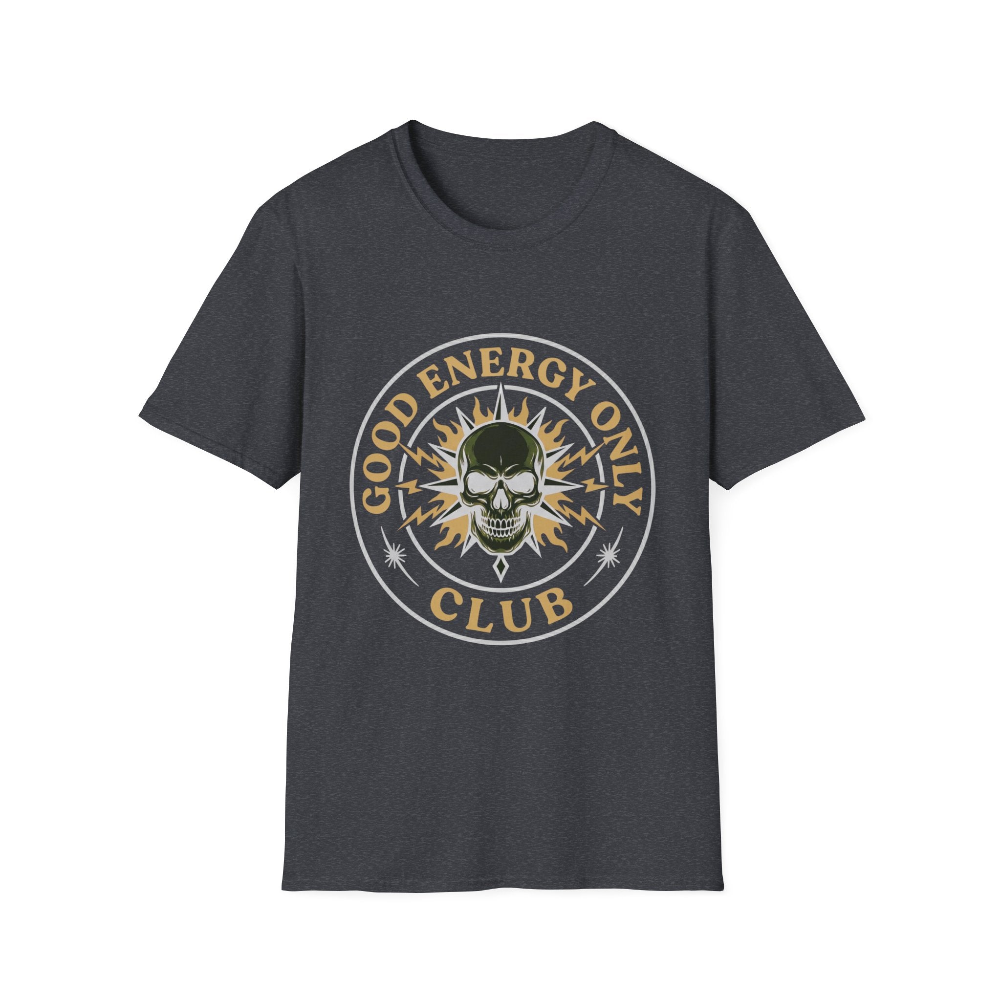 Good Energy Only Club Rock Skull